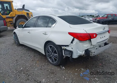 2017 Infiniti Q50 2.0T Sport из США, поврежденный, VIN JN1CV7AP6HM641311